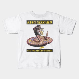 king gizzard and the lizard wizard classic design Kids T-Shirt